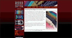 Desktop Screenshot of bossbondage.com